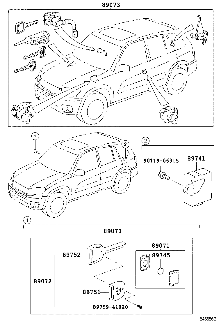  RAV4 J L |  WIRELESS DOOR LOCK