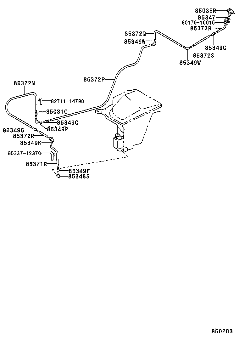  LVN CRE TRN MRN |  REAR WASHER