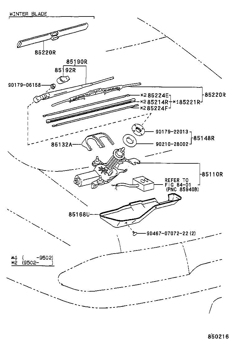  LVN CRE TRN MRN |  REAR WIPER