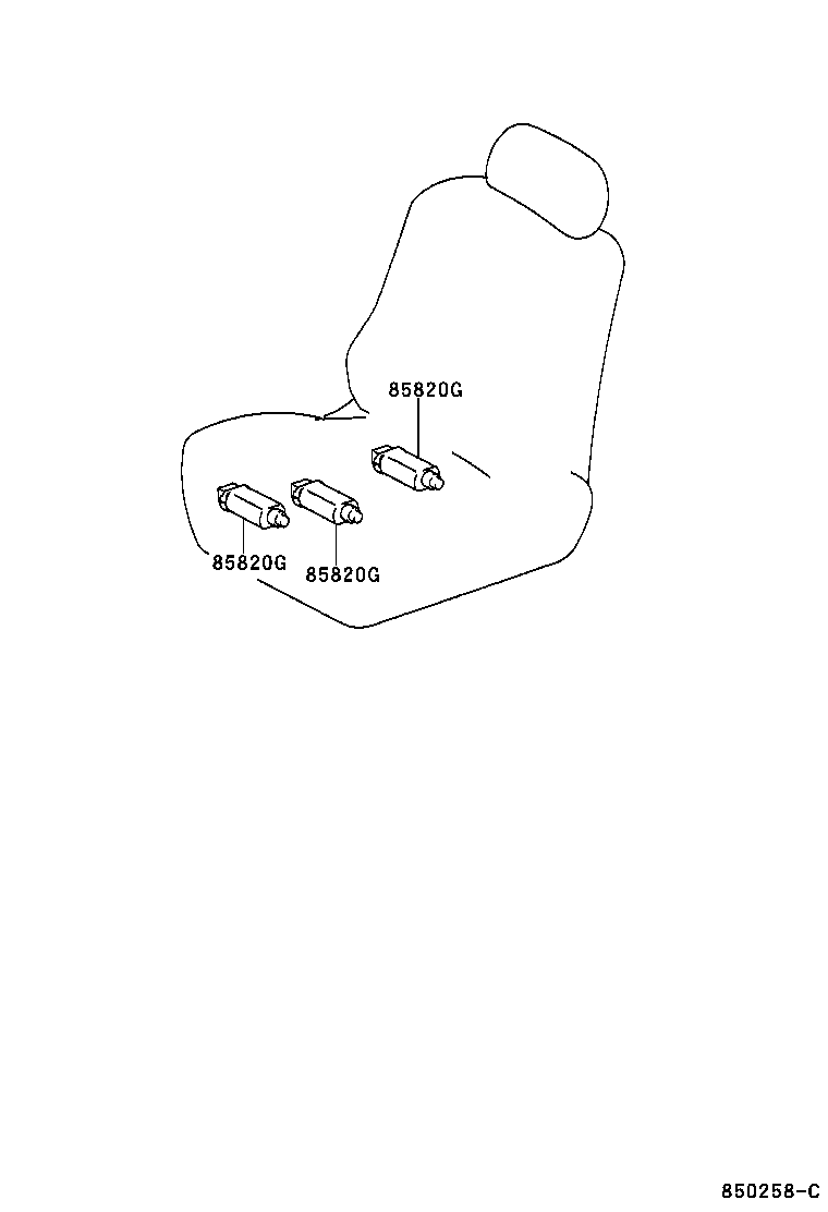  MARK 2 WG |  SEAT MOTOR SEAT HEATER