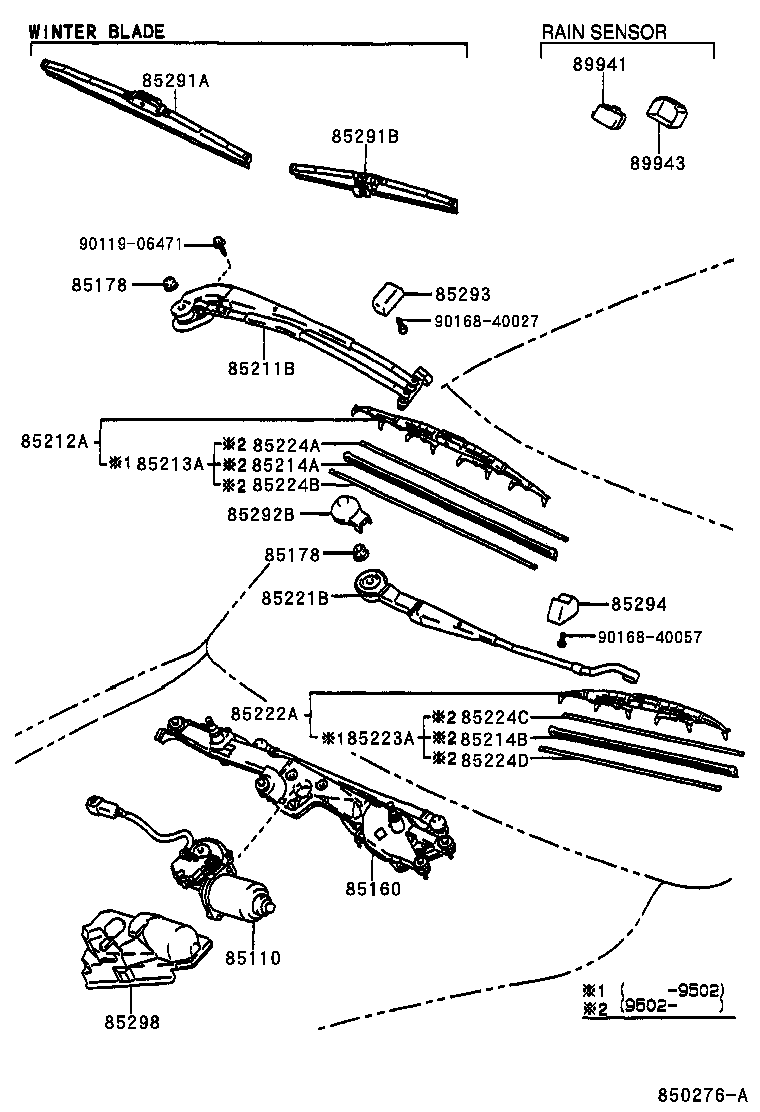  CELSIOR |  WINDSHIELD WIPER