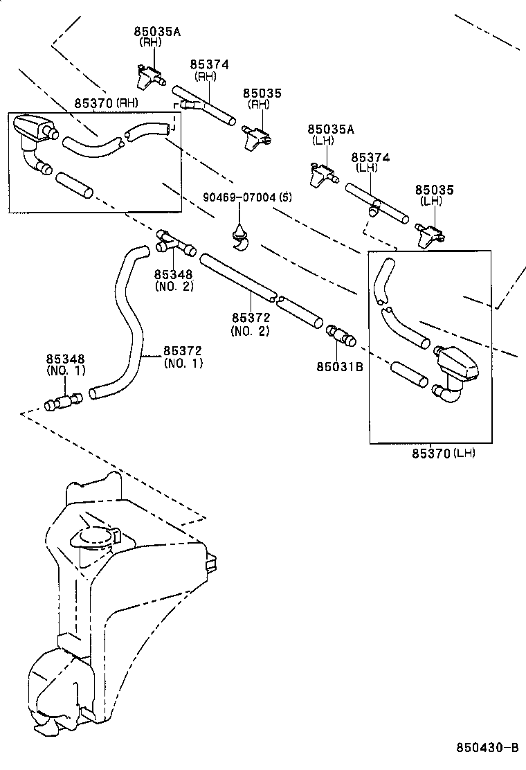  ESTIMA |  WINDSHIELD WASHER