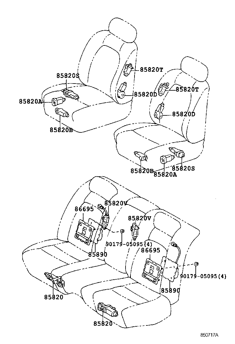  CELSIOR |  SEAT MOTOR SEAT HEATER