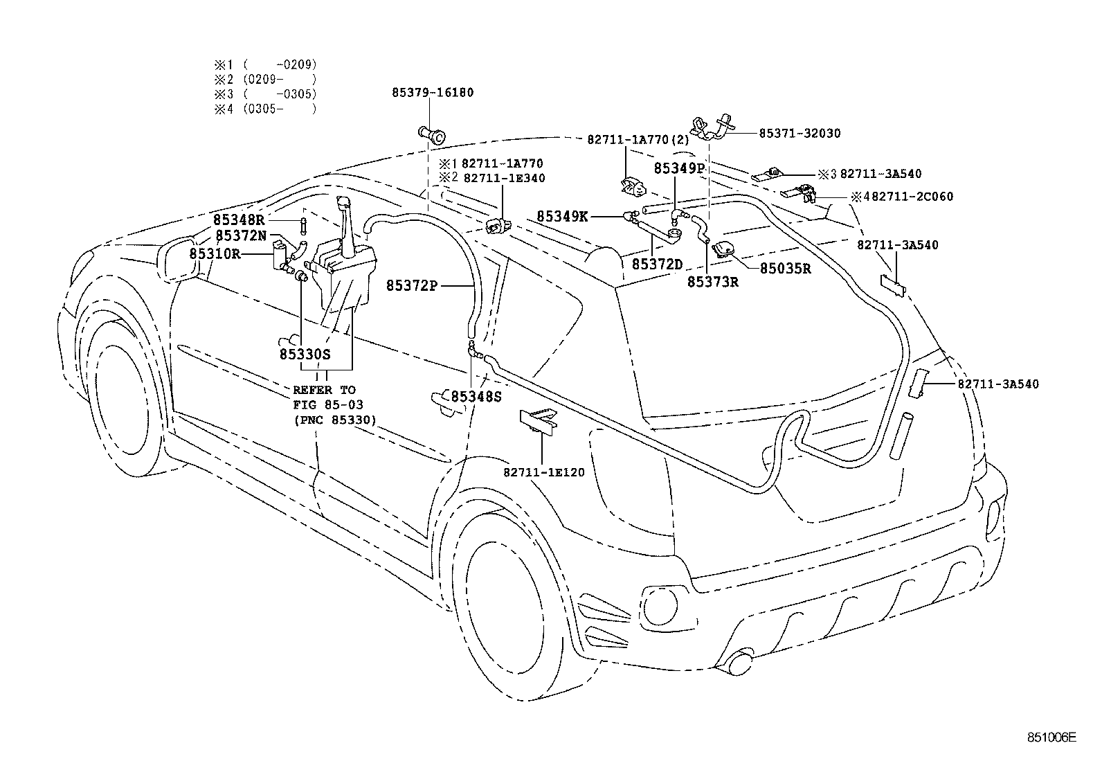  VOLTZ |  REAR WASHER