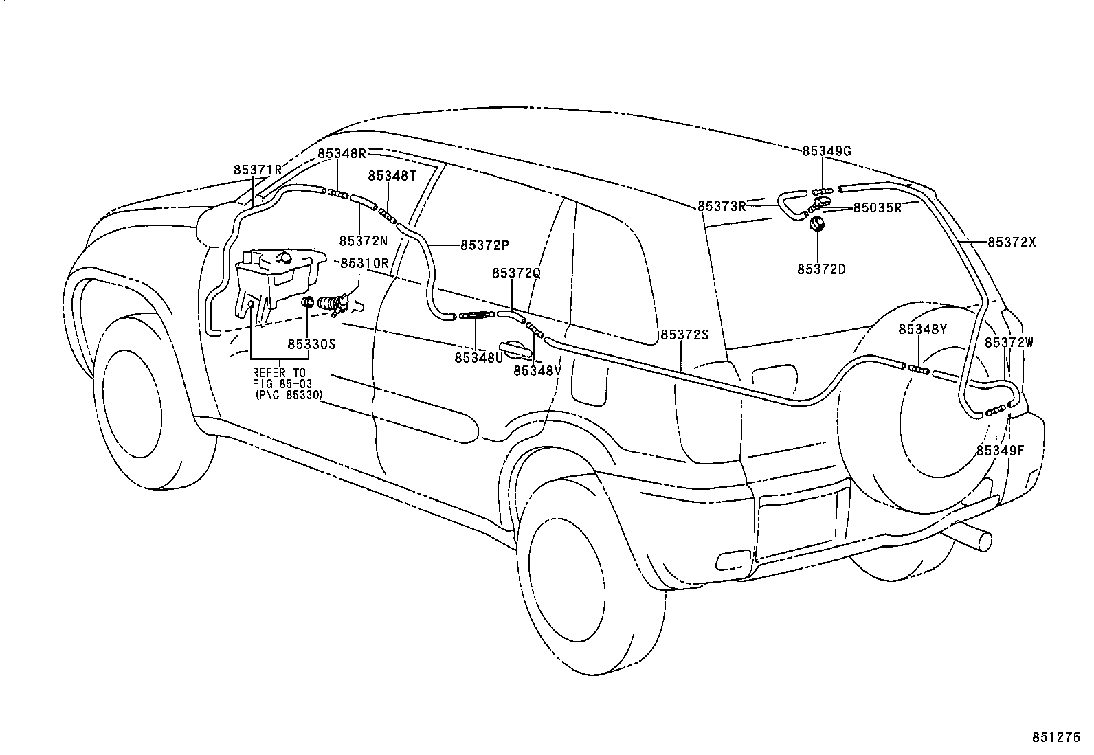  RAV4 J L |  REAR WASHER