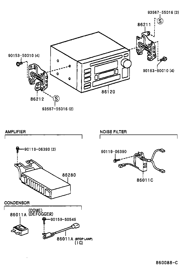  CARINA FF |  RADIO RECEIVER AMPLIFIER CONDENSER