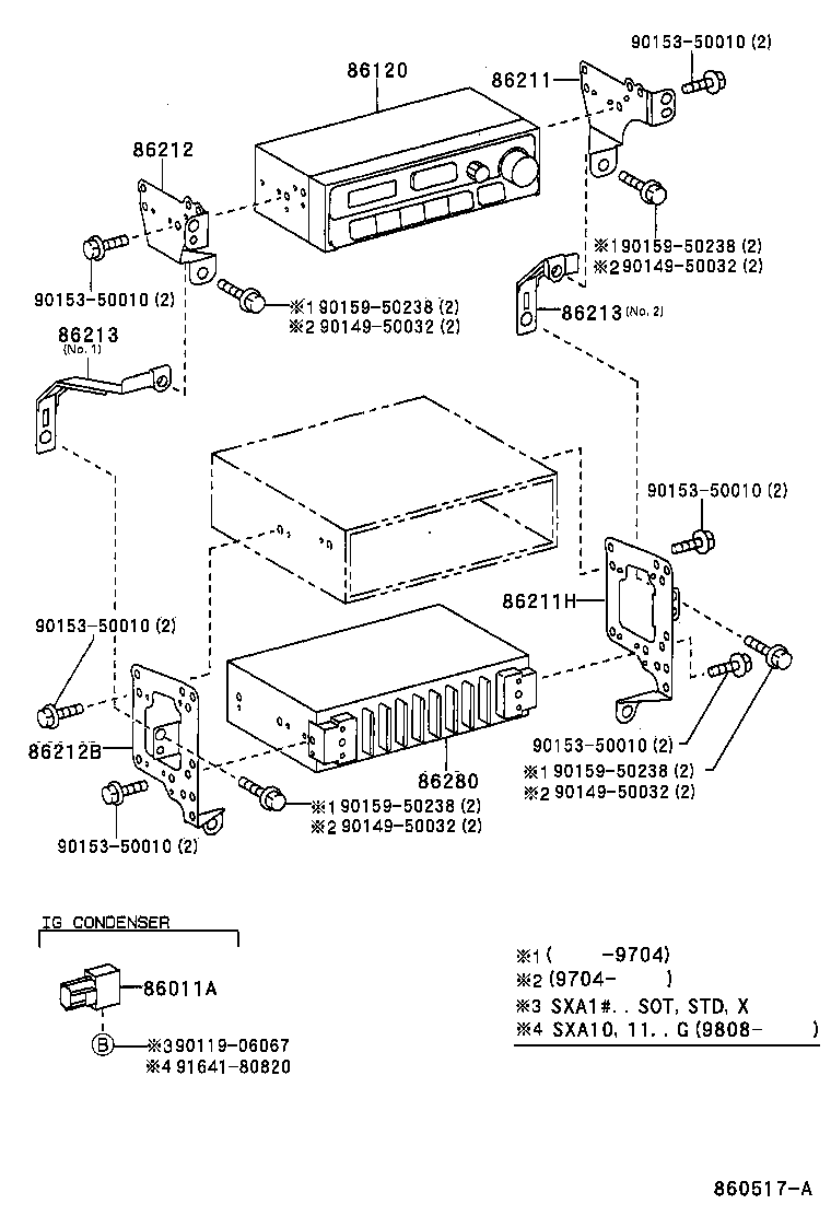  RAV4 |  RADIO RECEIVER AMPLIFIER CONDENSER