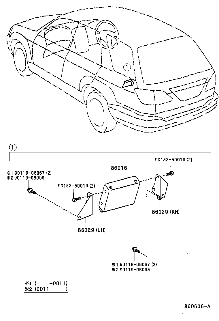  HARRIER |  REAR MONITOR DISPLAY CAMERA