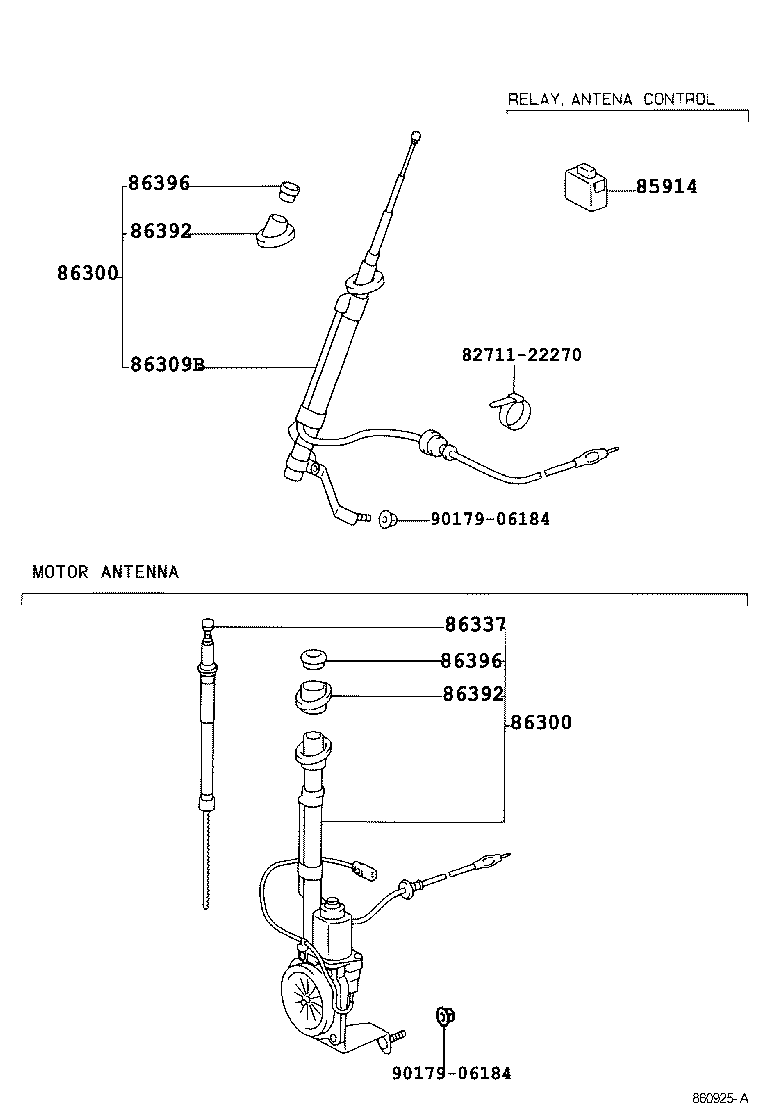 LAND CRUISER S T H T |  ANTENNA