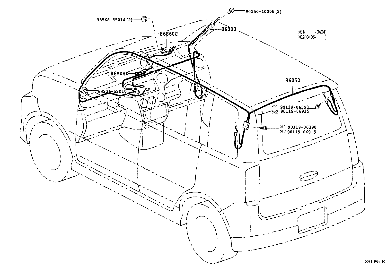  BB OPEN DECK |  ANTENNA