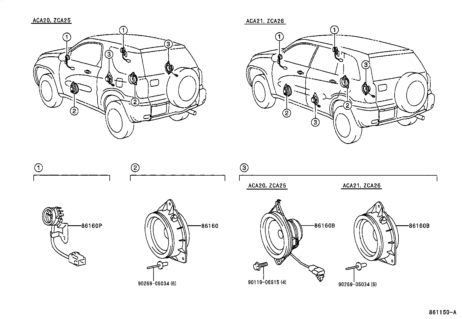  RAV4 J L |  SPEAKER