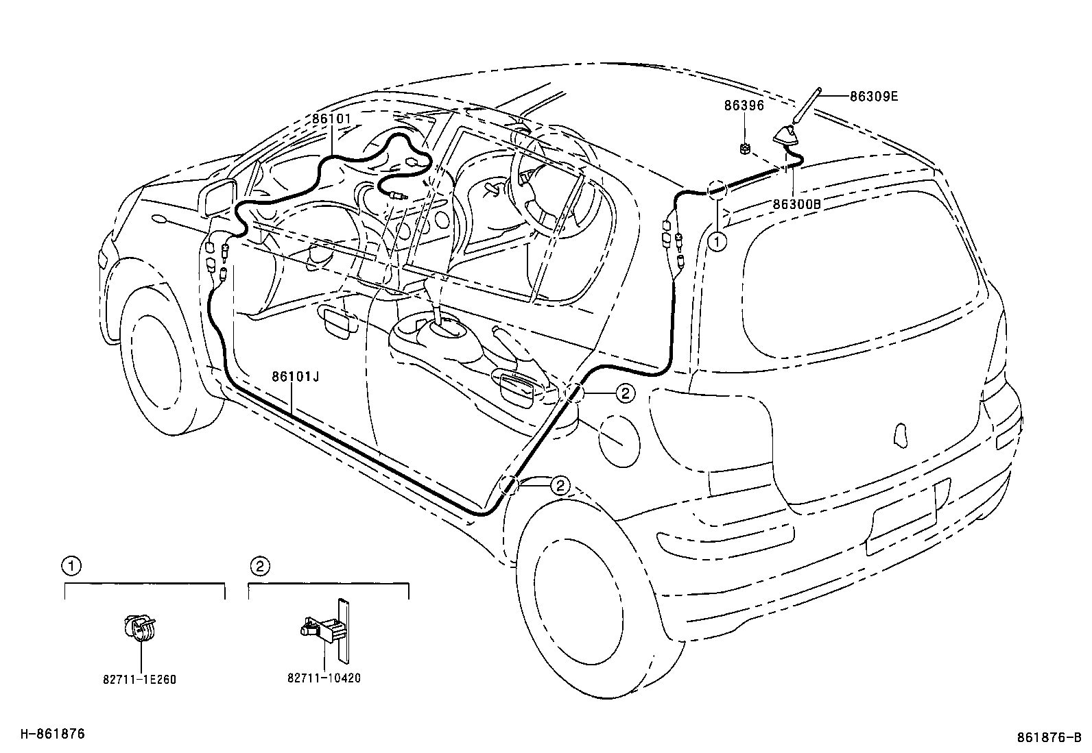  VITZ |  ANTENNA