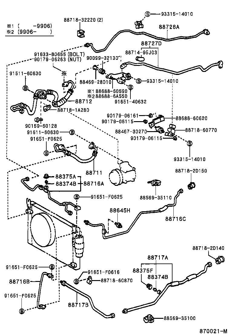  LAND CRUISER PRADO |  HEATING AIR CONDITIONING COOLER PIPING