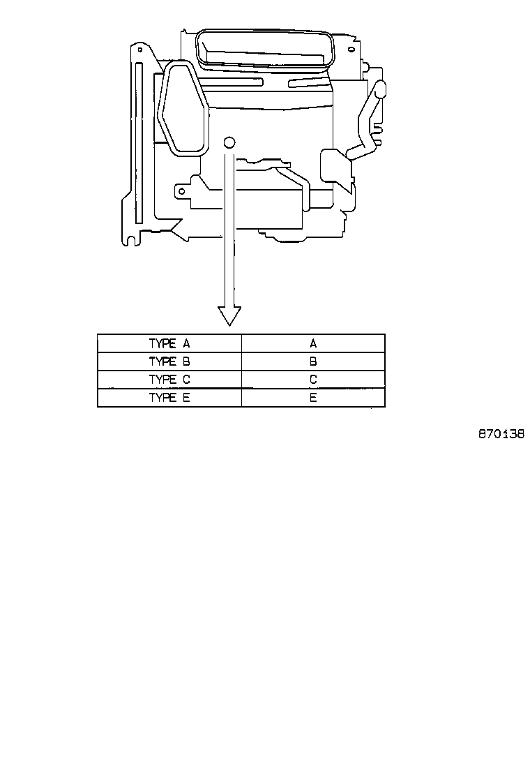  CARINA ED |  HEATING AIR CONDITIONING HEATER UNIT BLOWER