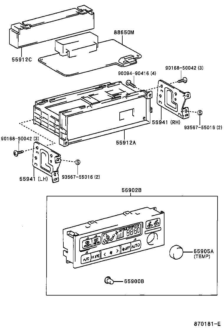  MARK 2 WG |  HEATING AIR CONDITIONING CONTROL AIR DUCT