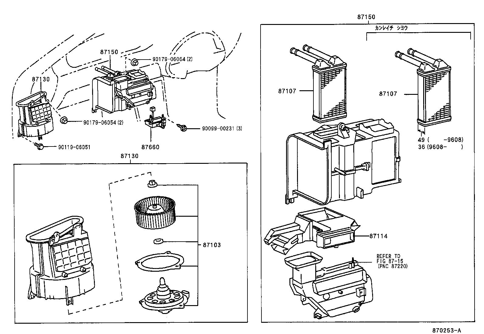  CYNOS |  HEATING AIR CONDITIONING HEATER UNIT BLOWER