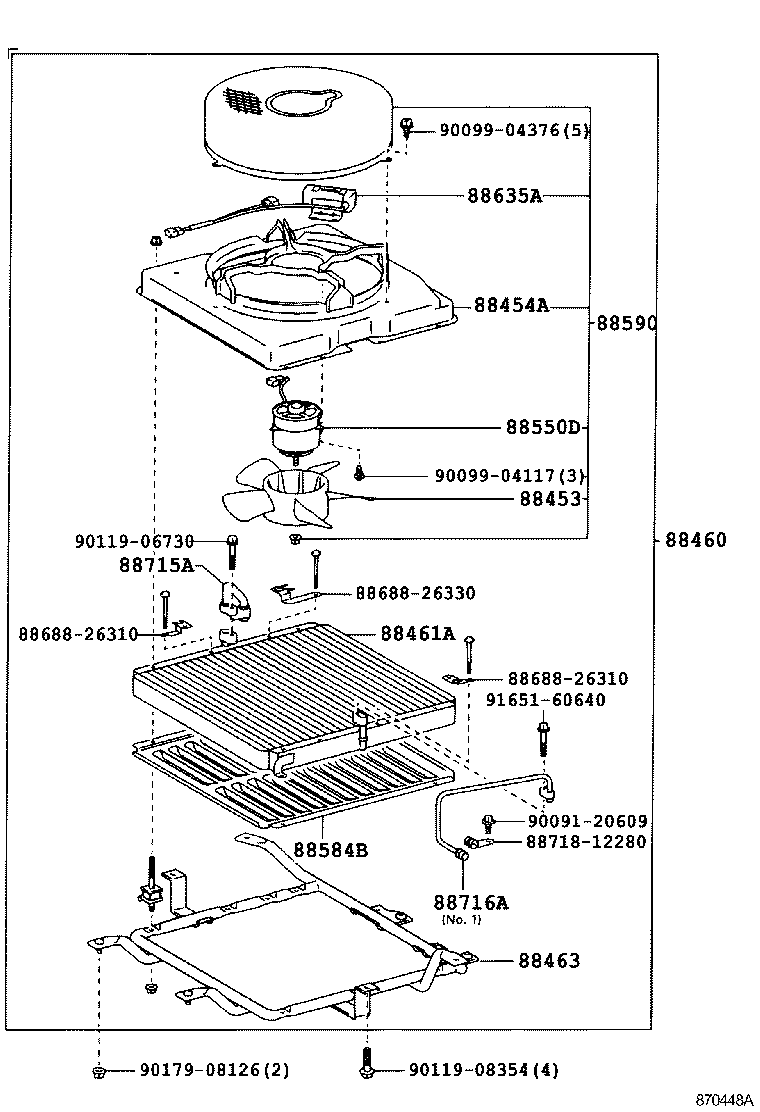  HIACE REGIUSACE |  HEATING AIR CONDITIONING COOLER PIPING