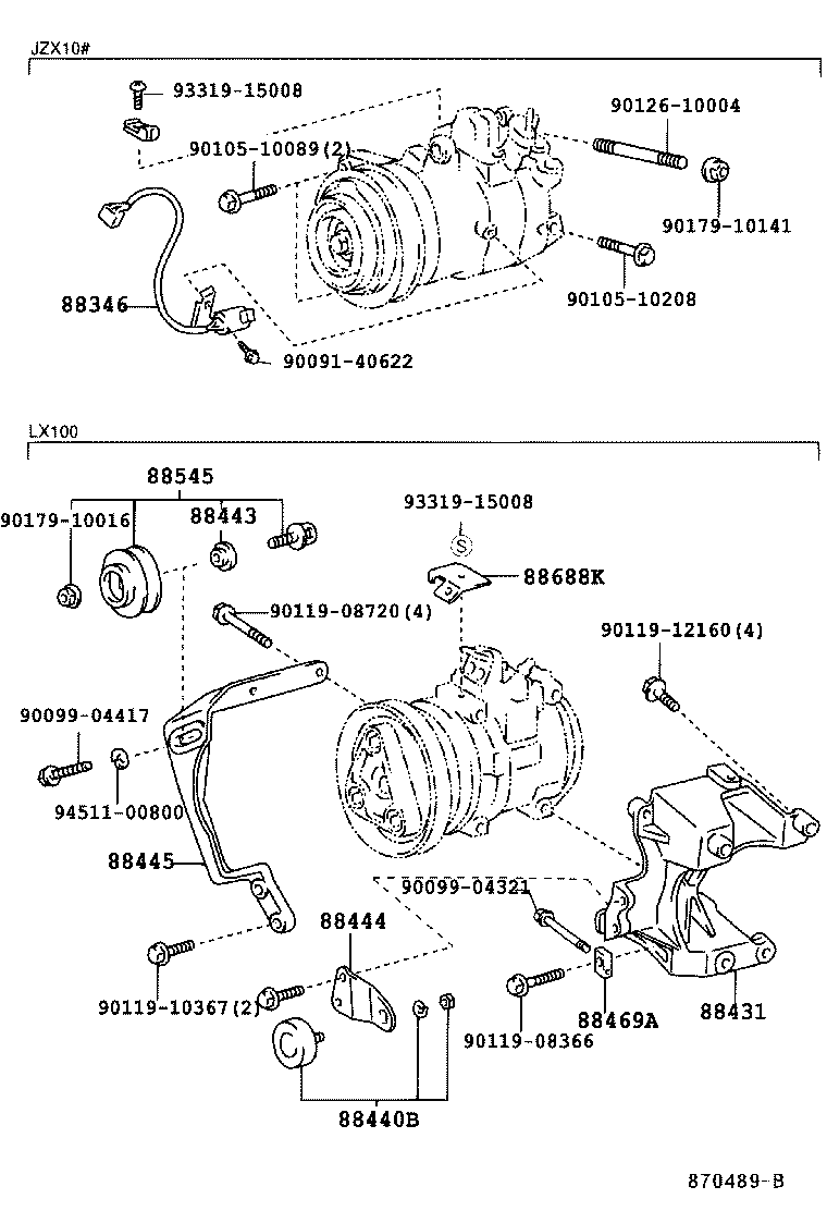  MARK 2 |  HEATING AIR CONDITIONING COMPRESSOR
