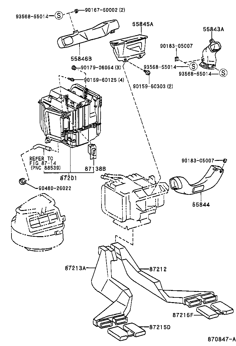  SPRINTER |  HEATING AIR CONDITIONING CONTROL AIR DUCT