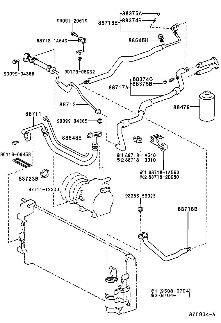  SPRINTER |  HEATING AIR CONDITIONING COOLER PIPING