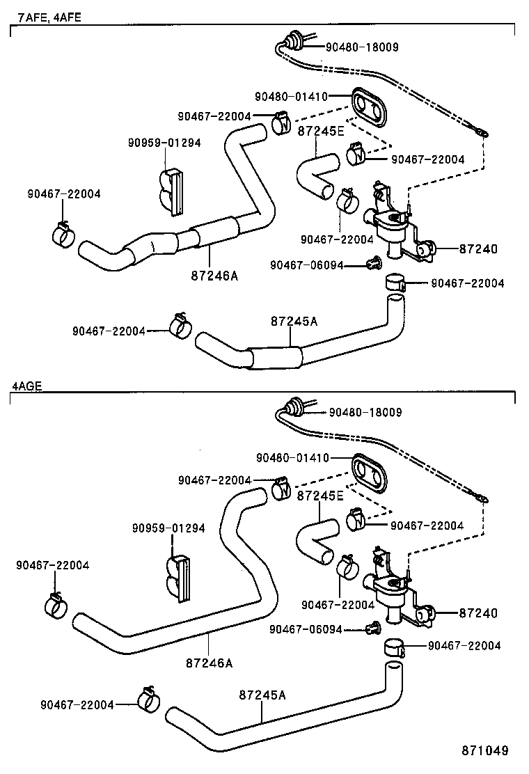  SPRINTER CARIB |  HEATING AIR CONDITIONING WATER PIPING