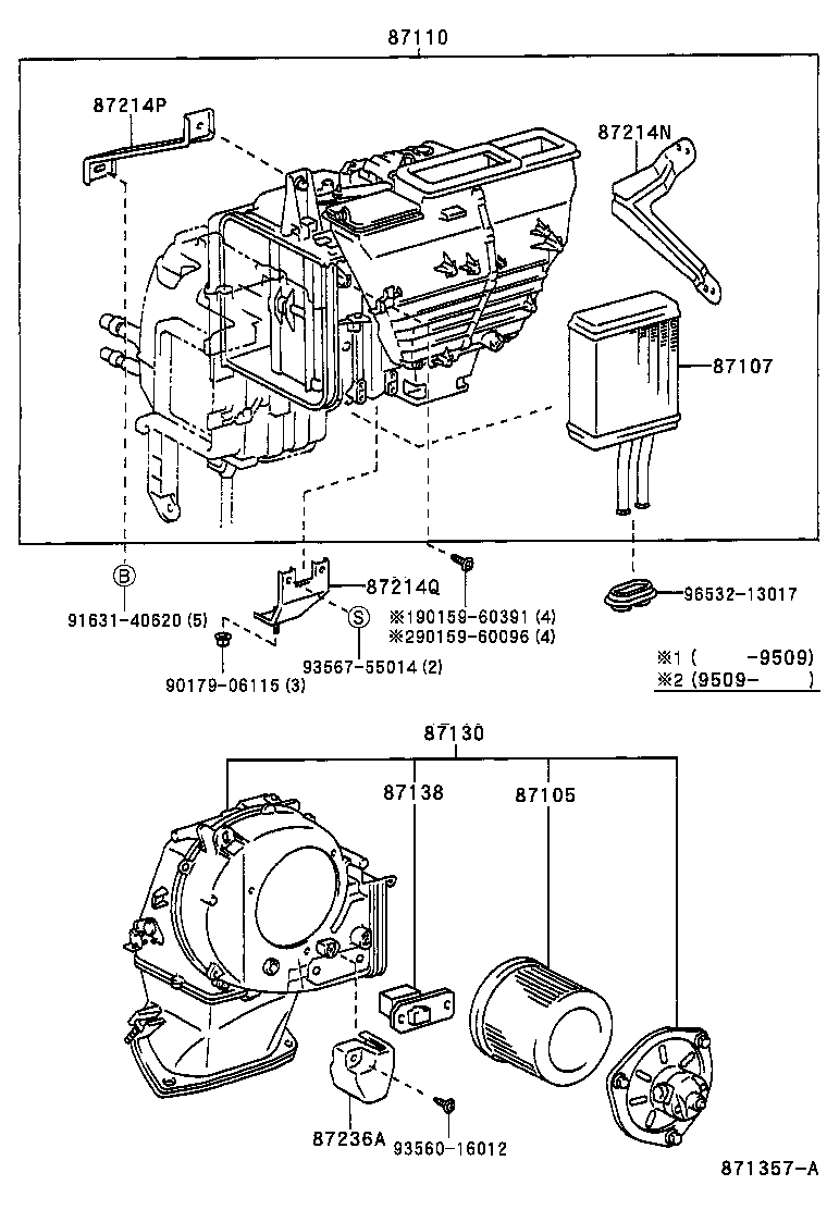  QUICK DELIVERY |  HEATING AIR CONDITIONING HEATER UNIT BLOWER