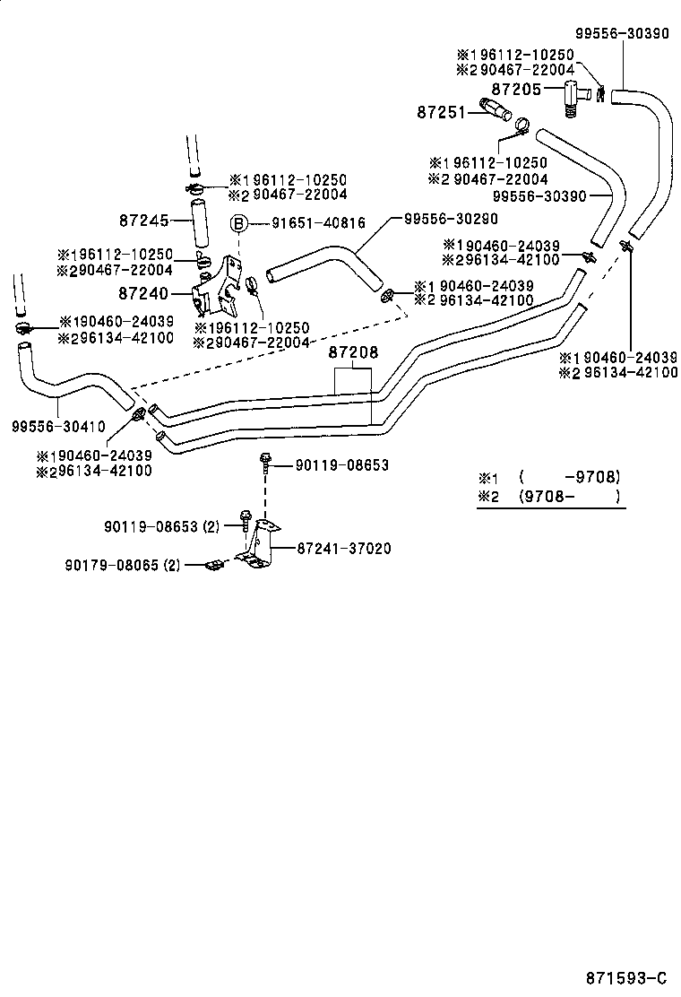  DYNA 200 TOYOACE G25 |  HEATING AIR CONDITIONING WATER PIPING