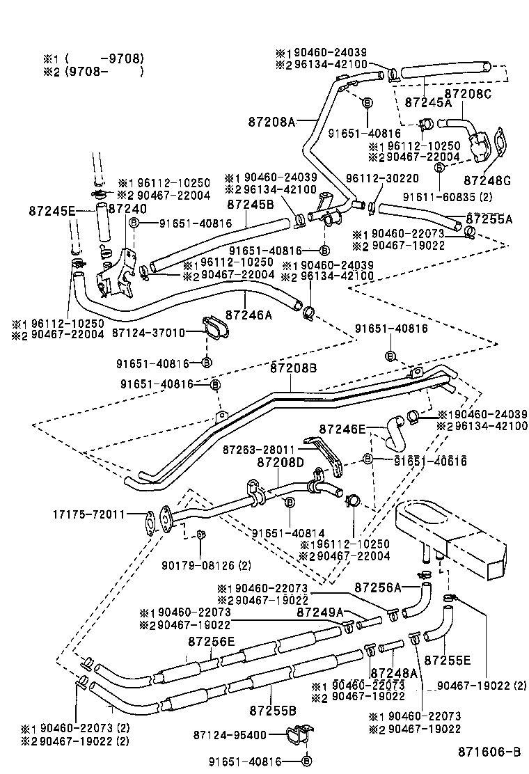  DYNA 150 TOYOACE G15 |  HEATING AIR CONDITIONING WATER PIPING