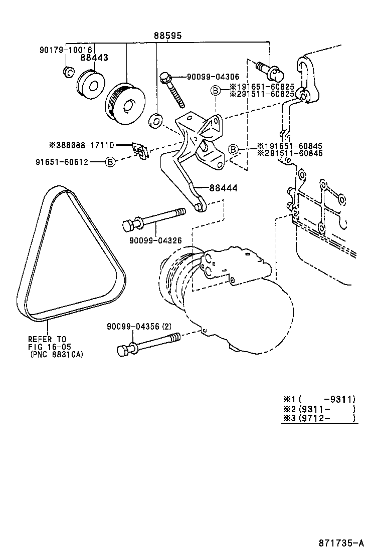  MR2 |  HEATING AIR CONDITIONING COMPRESSOR