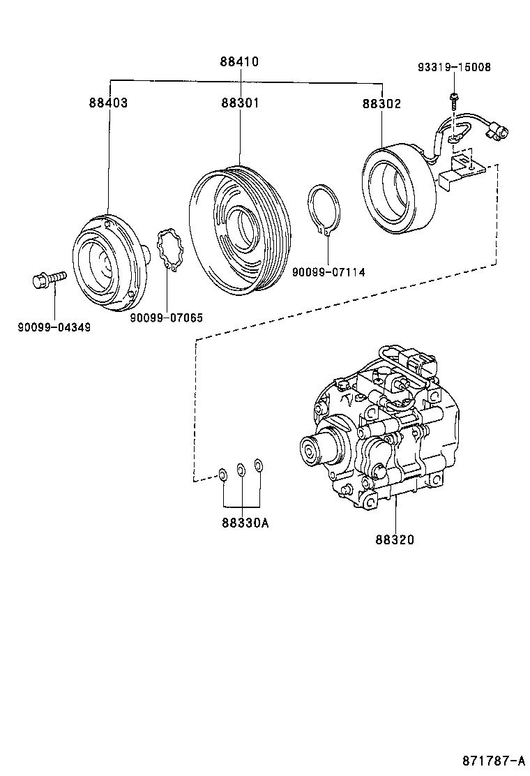  LEVIN TRUENO |  HEATING AIR CONDITIONING COMPRESSOR