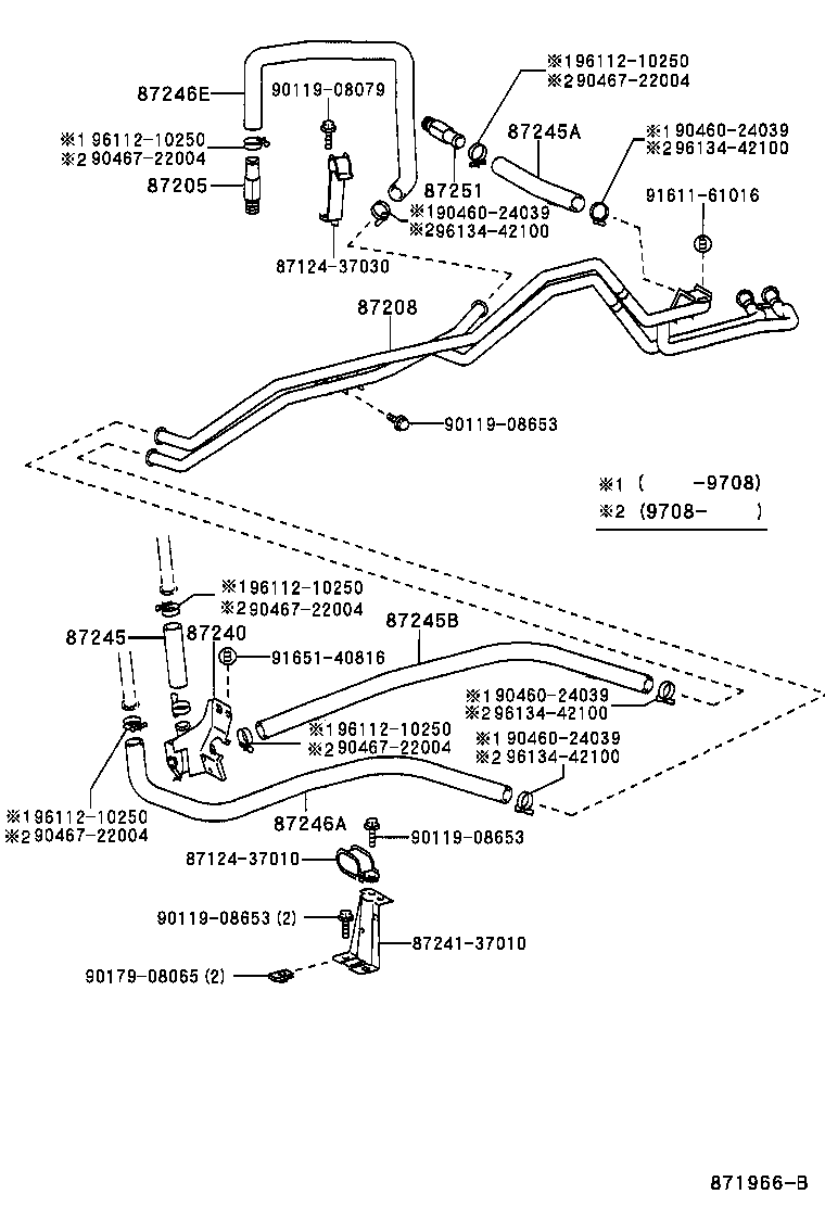  DYNA 200 TOYOACE G25 |  HEATING AIR CONDITIONING WATER PIPING