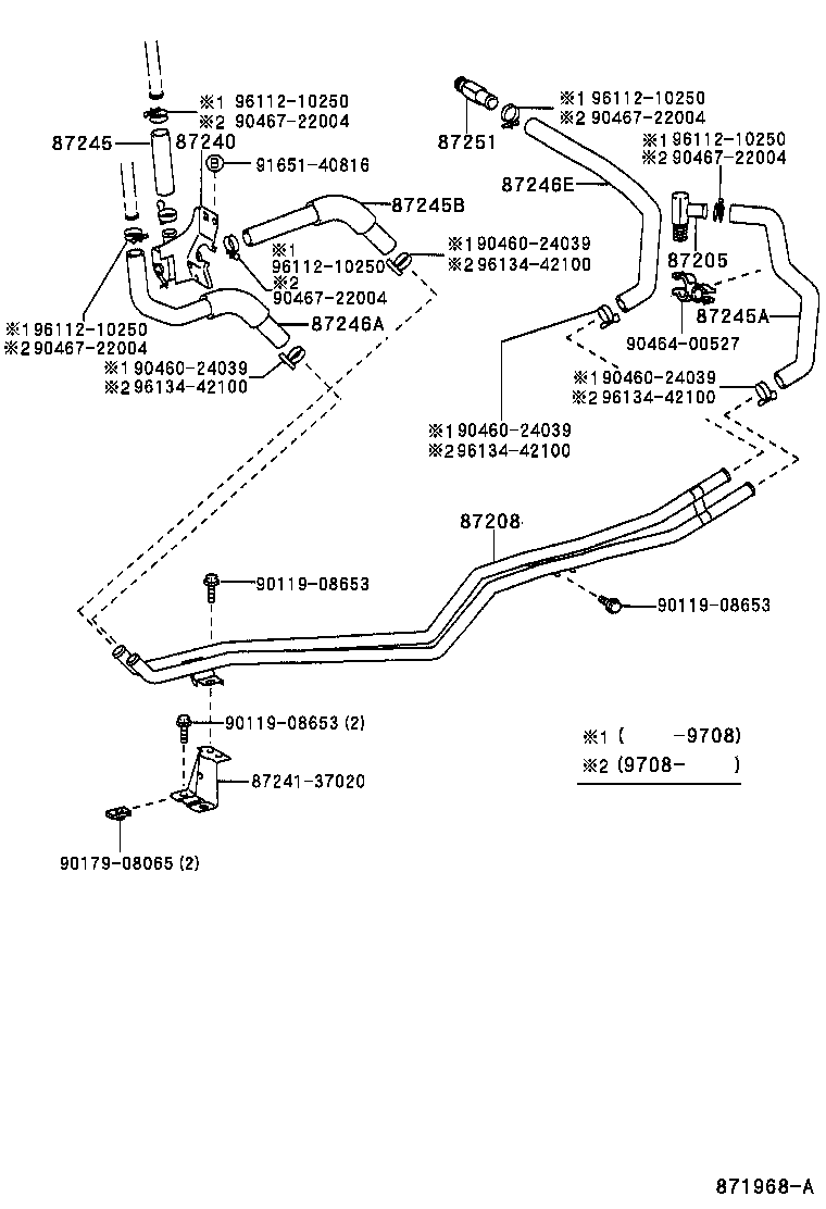  DYNA 200 TOYOACE G25 |  HEATING AIR CONDITIONING WATER PIPING