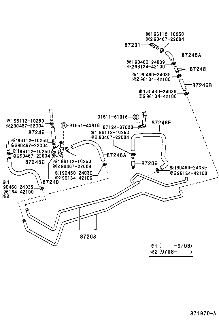  DYNA 200 TOYOACE G25 |  HEATING AIR CONDITIONING WATER PIPING