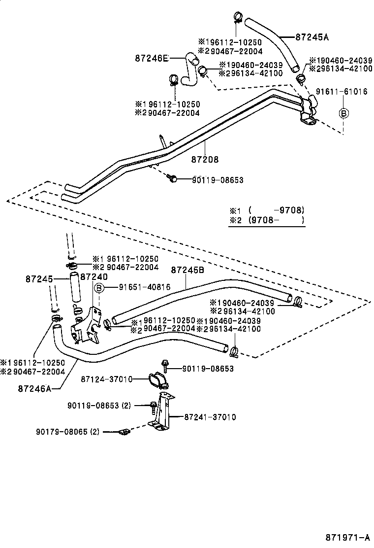  DYNA 200 TOYOACE G25 |  HEATING AIR CONDITIONING WATER PIPING