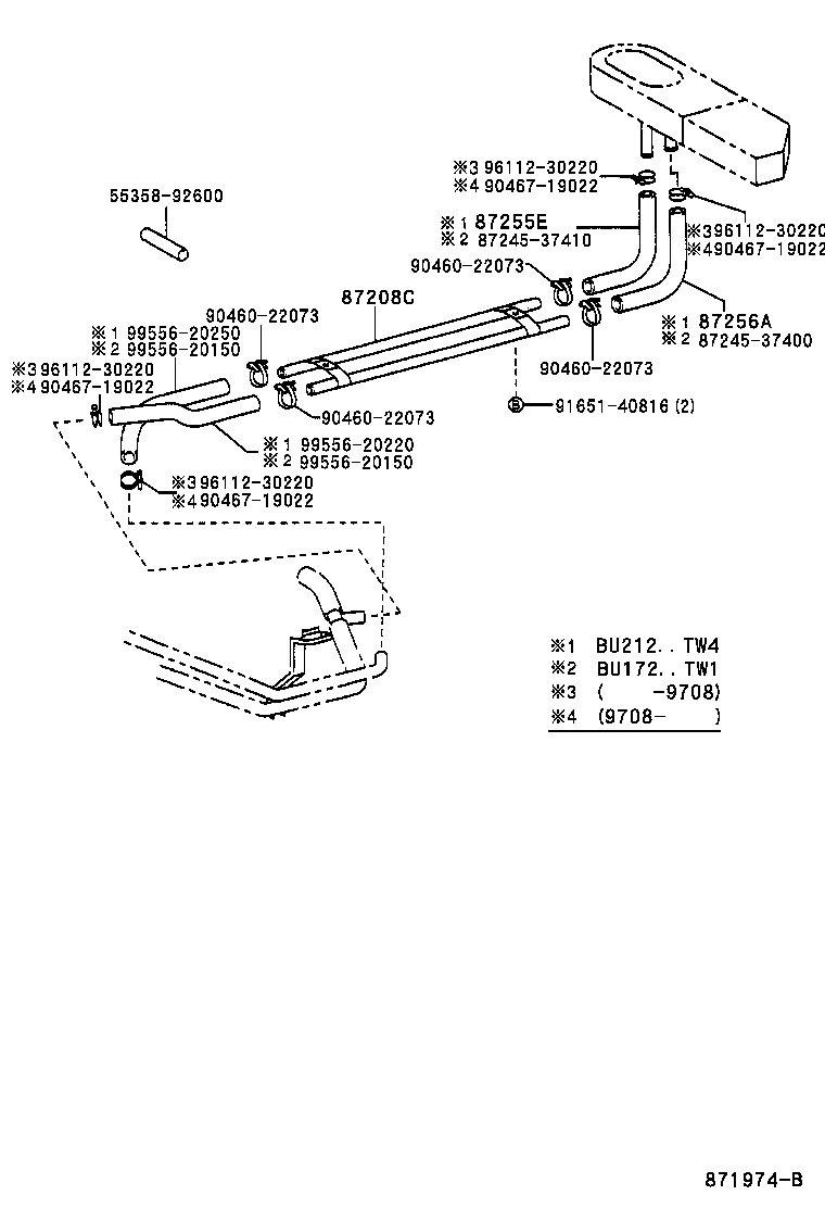  DYNA 200 TOYOACE G25 |  HEATING AIR CONDITIONING WATER PIPING