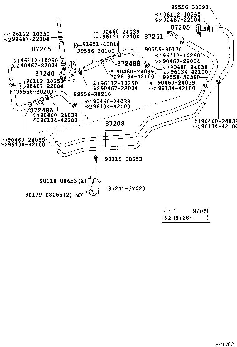  DYNA 200 TOYOACE G25 |  HEATING AIR CONDITIONING WATER PIPING