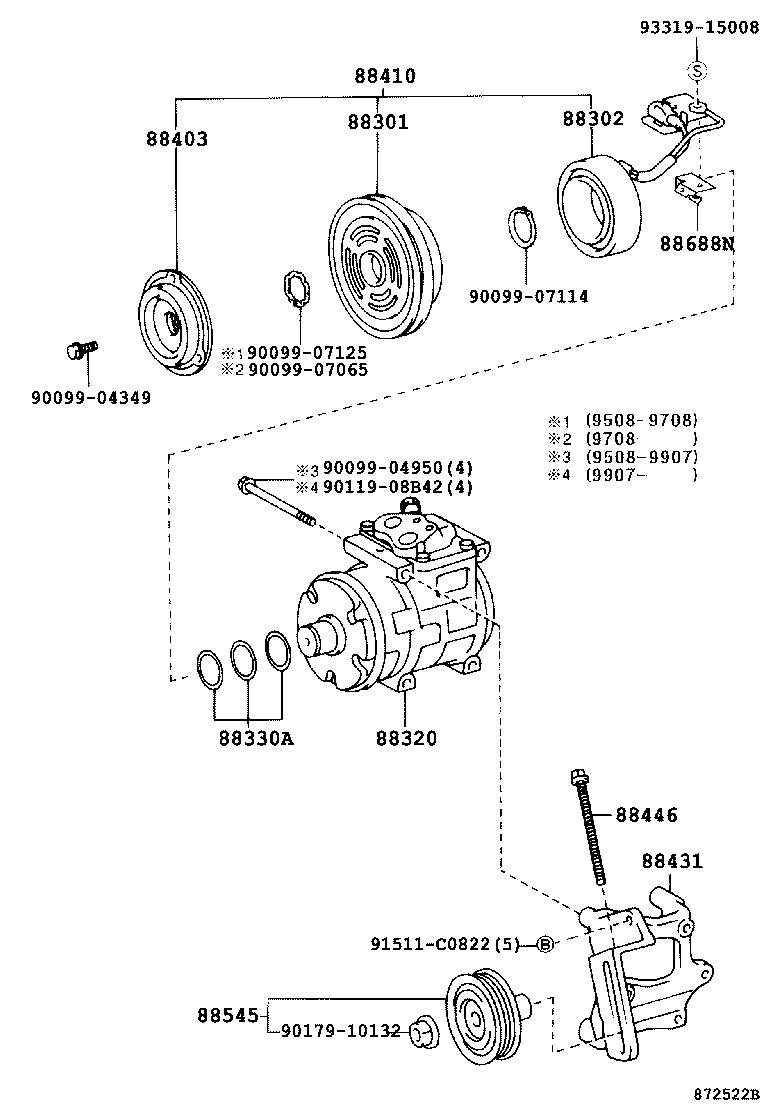  GRANVIA GRAND HIACE |  HEATING AIR CONDITIONING COMPRESSOR