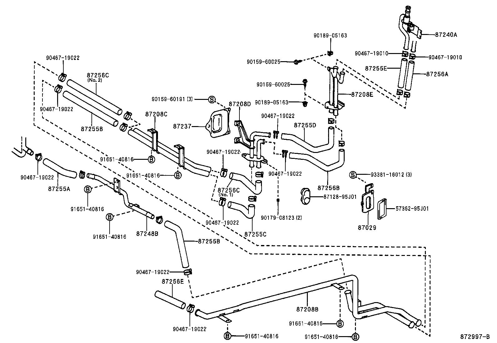  HIACE REGIUSACE |  HEATING AIR CONDITIONING WATER PIPING
