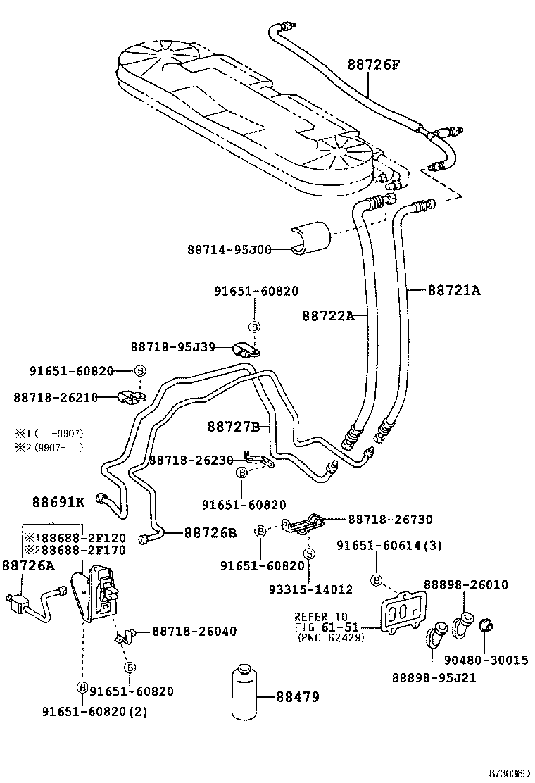  HIACE REGIUSACE |  HEATING AIR CONDITIONING COOLER PIPING