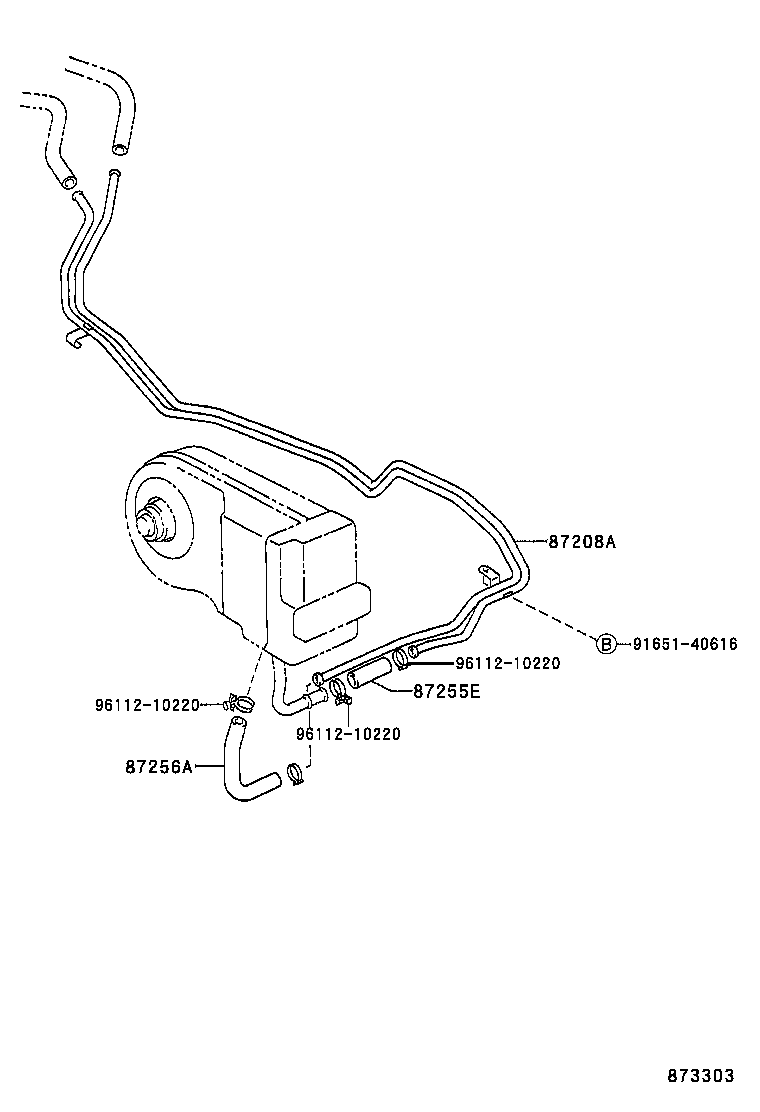  LAND CRUISER S T H T |  HEATING AIR CONDITIONING WATER PIPING