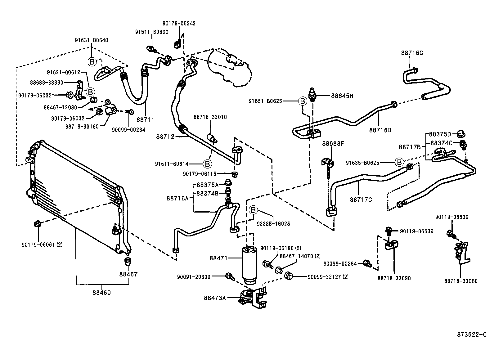  MARK 2 WG |  HEATING AIR CONDITIONING COOLER PIPING