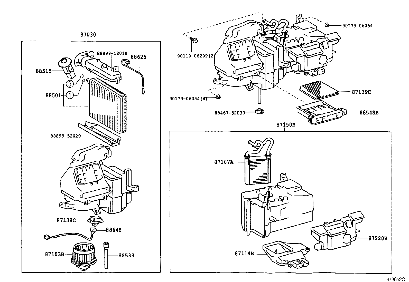  BB OPEN DECK |  HEATING AIR CONDITIONING COOLER UNIT