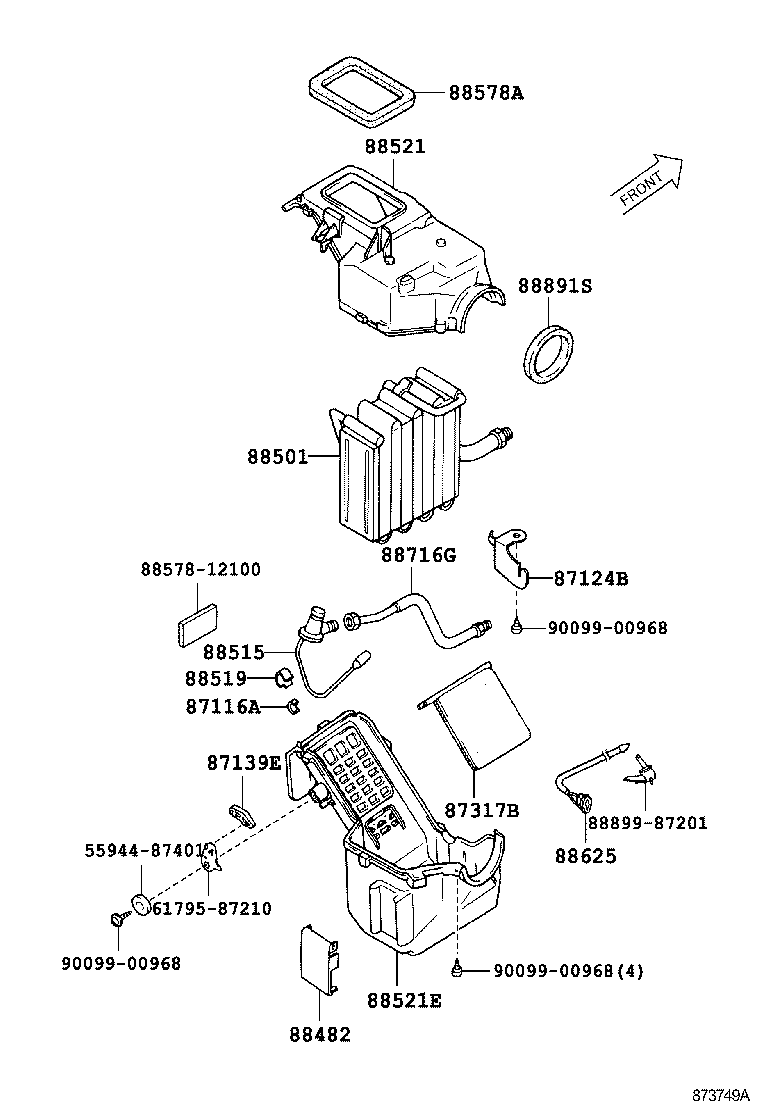  CAMI |  HEATING AIR CONDITIONING COOLER UNIT