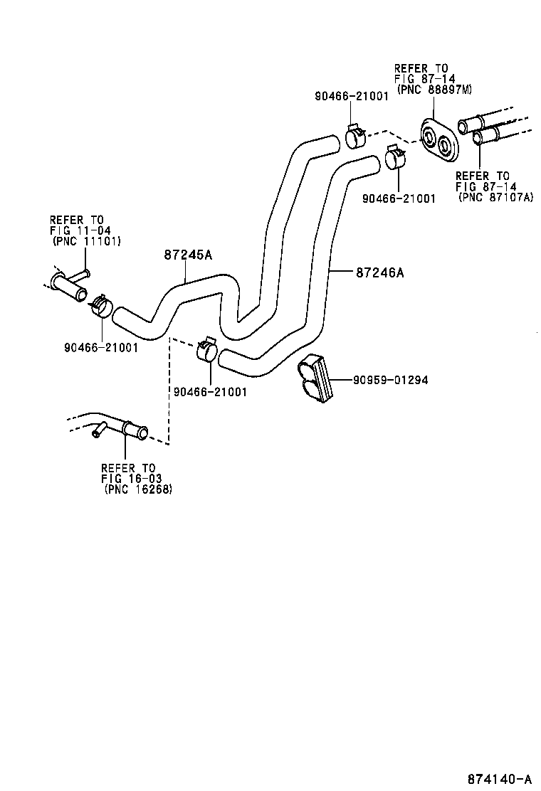  RAV4 J L |  HEATING AIR CONDITIONING WATER PIPING