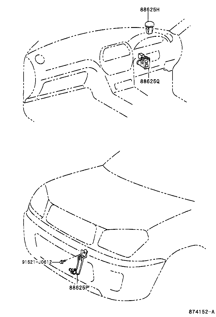  RAV4 J L |  HEATING AIR CONDITIONING CONTROL AIR DUCT