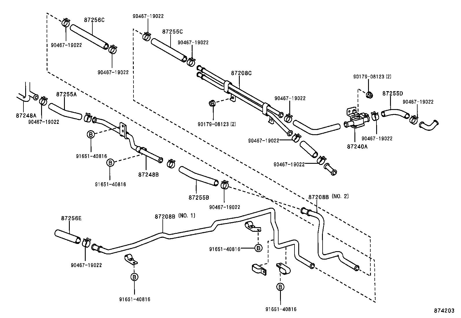  HIACE REGIUSACE |  HEATING AIR CONDITIONING WATER PIPING