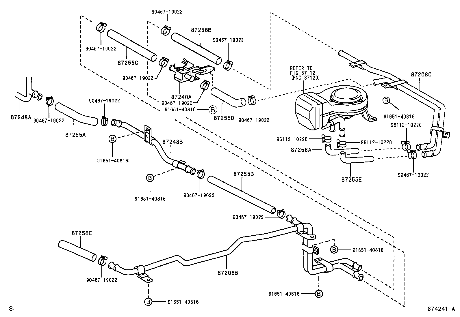  HIACE REGIUSACE |  HEATING AIR CONDITIONING WATER PIPING