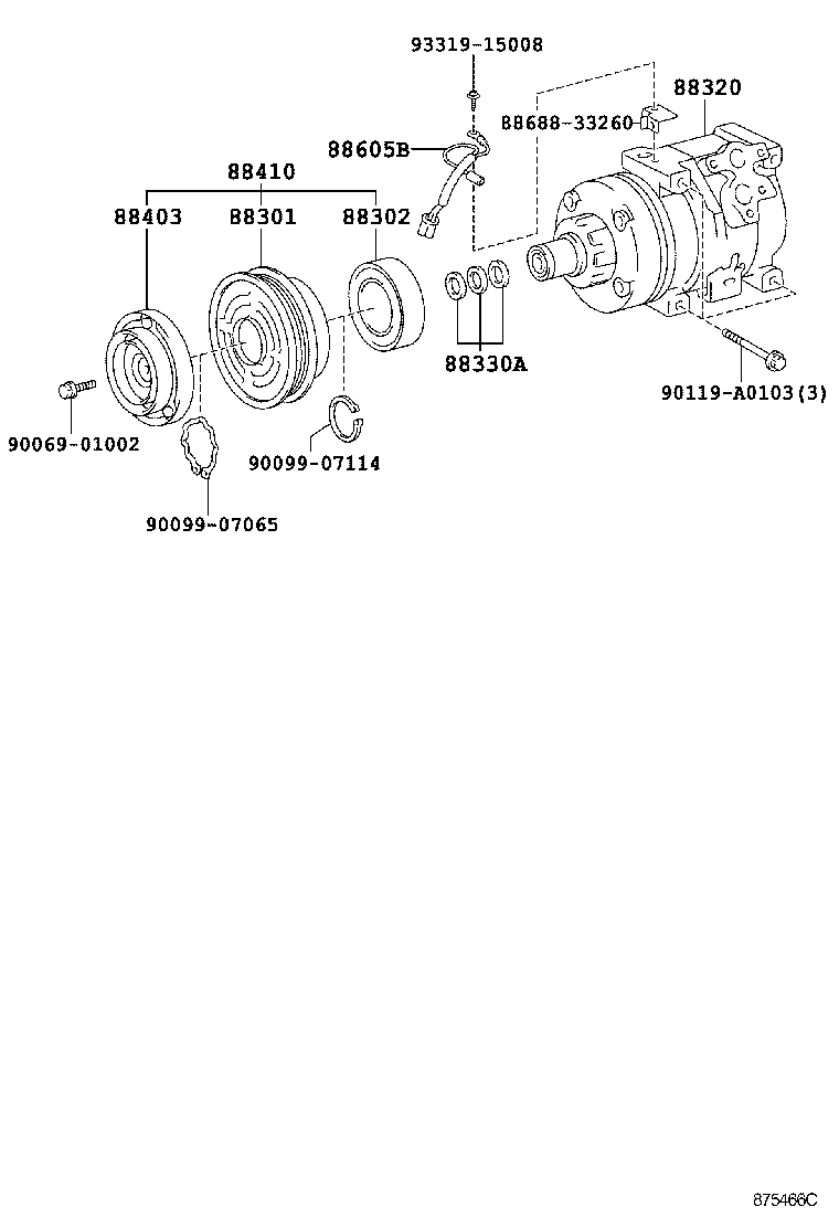  VOLTZ |  HEATING AIR CONDITIONING COMPRESSOR