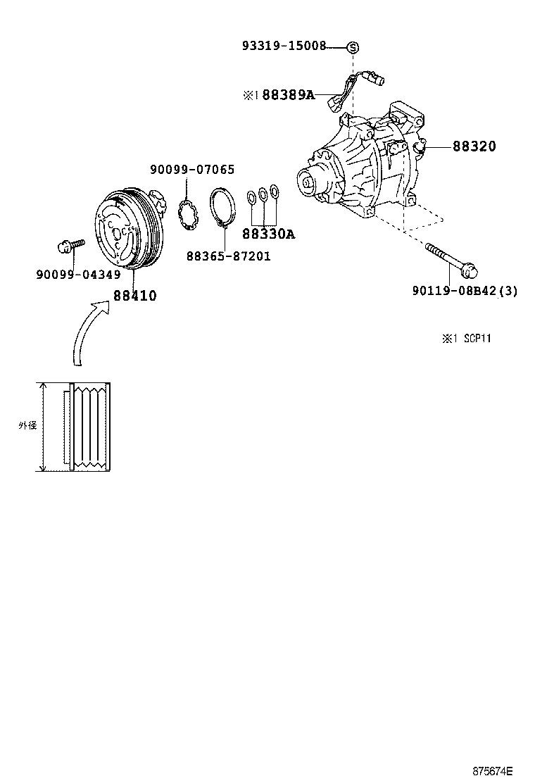  PLATZ |  HEATING AIR CONDITIONING COMPRESSOR