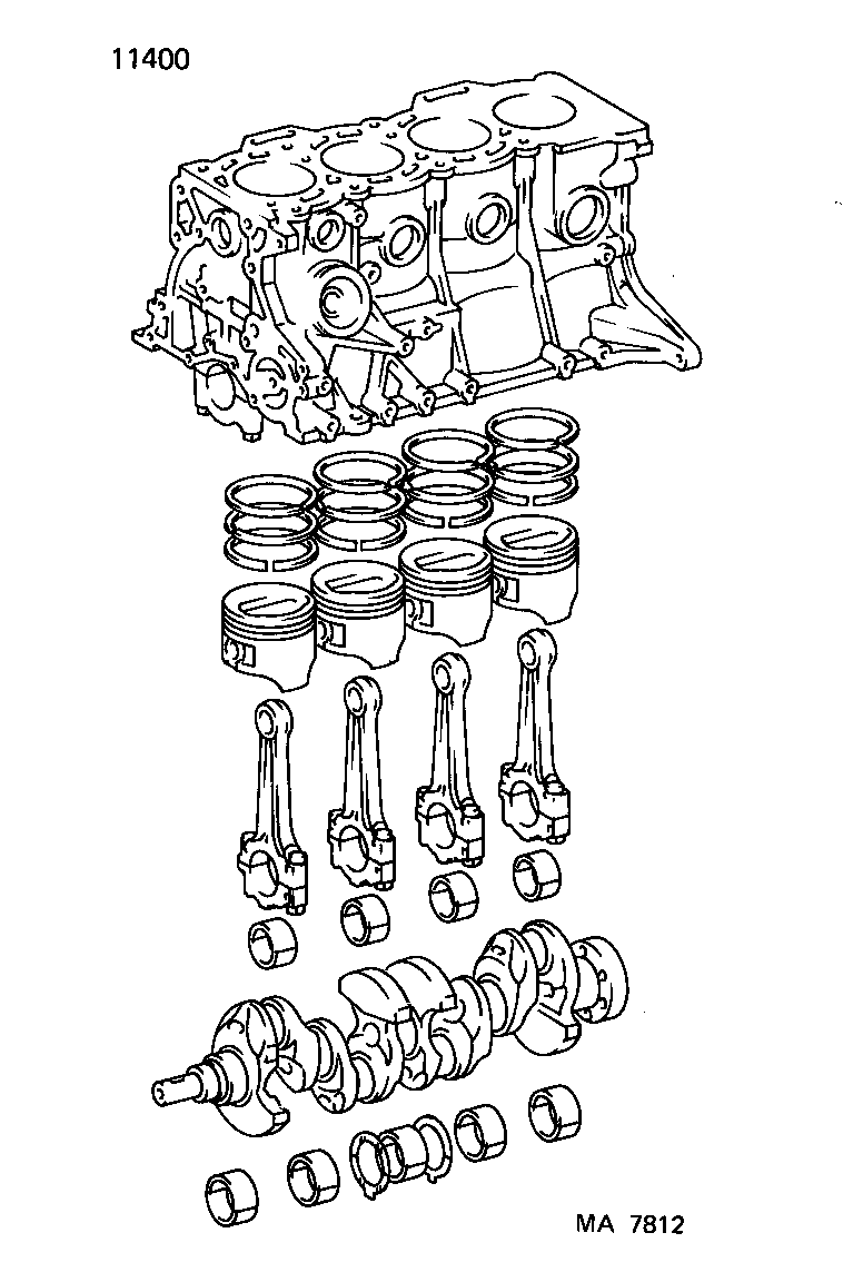  RAUM |  SHORT BLOCK ASSEMBLY